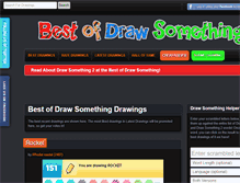 Tablet Screenshot of bestofdrawsomething.com